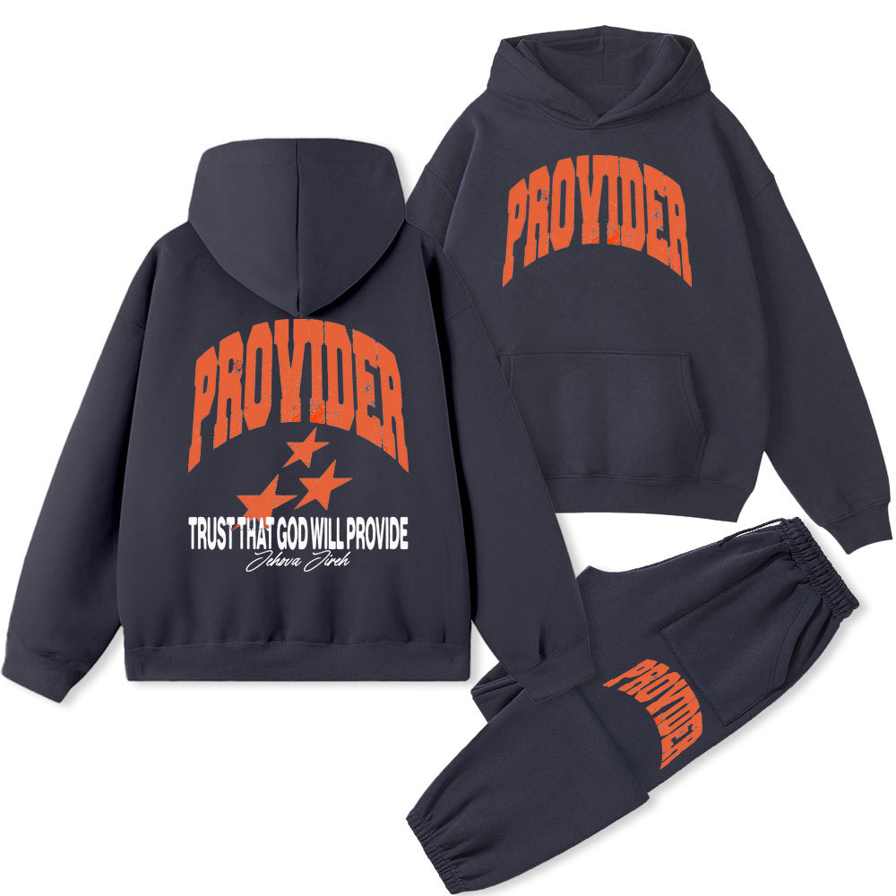 Provider Christian Fleece Hoodie Set