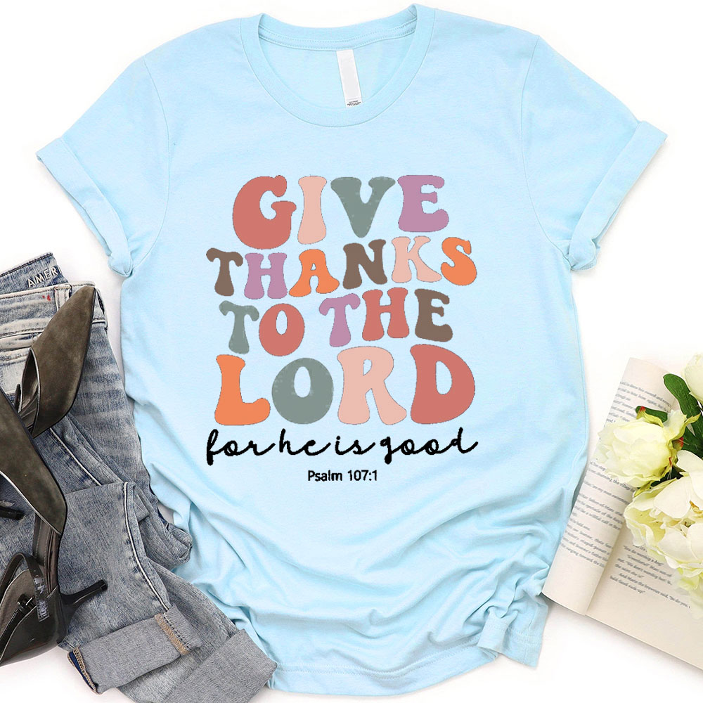 Psalm 1071 Christian  T-Shirt