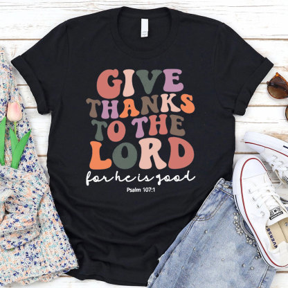Psalm 1071 Christian  T-Shirt