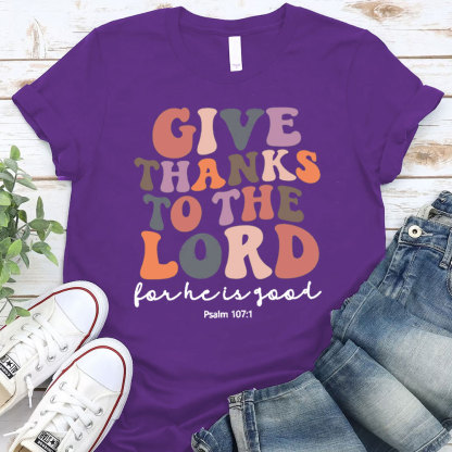 Psalm 1071 Christian  T-Shirt