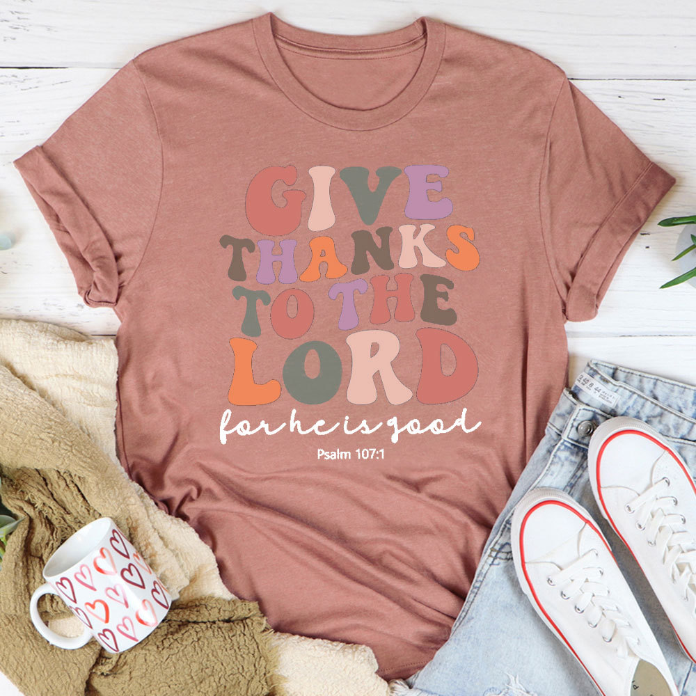Psalm 1071 Christian  T-Shirt