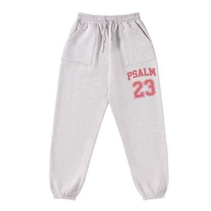 Psalm 23 Christian Fleece Sweatpants