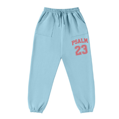 Psalm 23 Christian Fleece Sweatpants