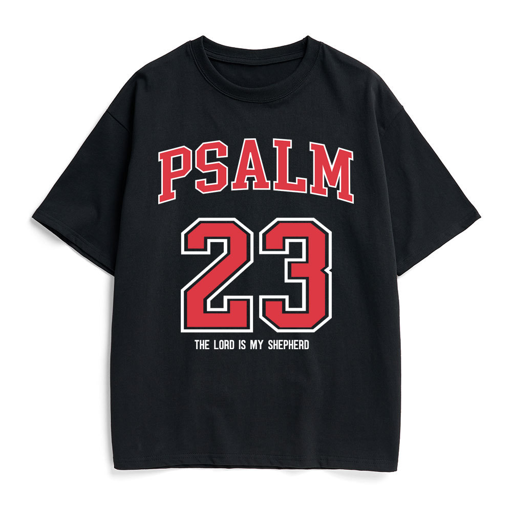 Psalm 23 Christian Heavy Cotton T-Shirt