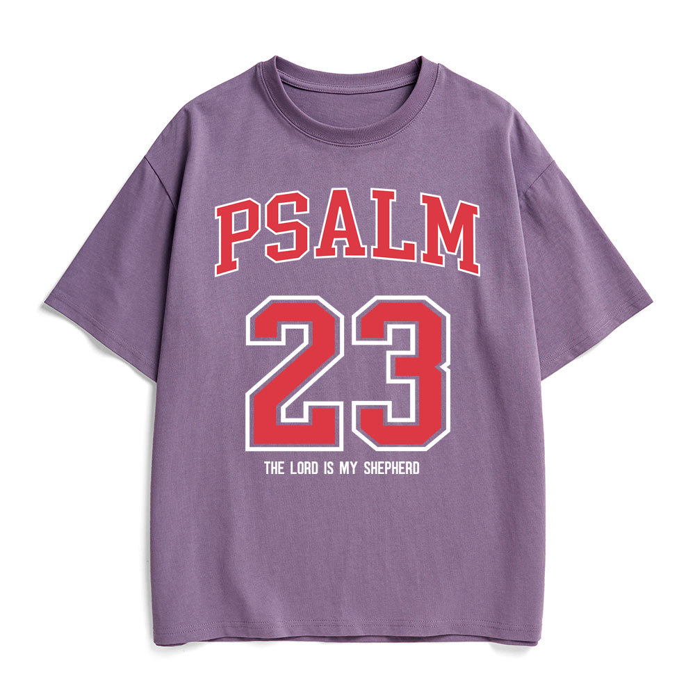 Psalm 23 Christian Heavy Cotton T-Shirt