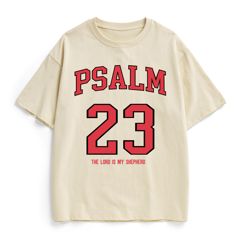 Psalm 23 Christian Heavy Cotton T-Shirt