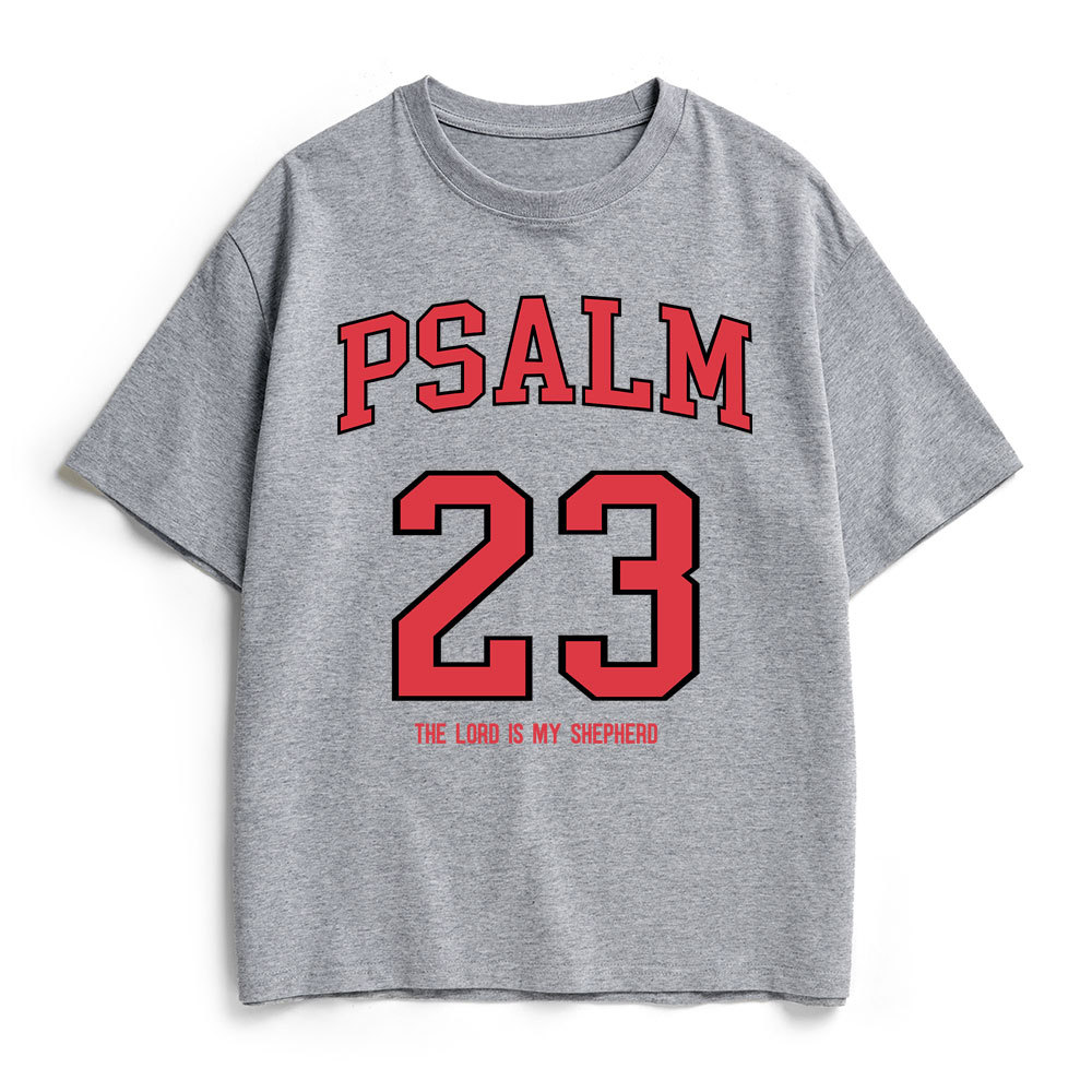 Psalm 23 Christian Heavy Cotton T-Shirt
