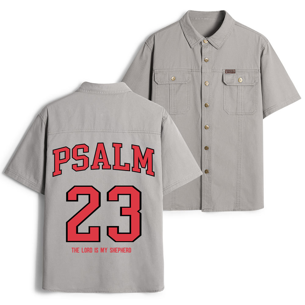 Psalm 23 Christian Work Shirt 