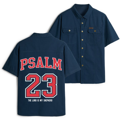 Psalm 23 Christian Work Shirt 