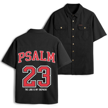Psalm 23 Christian Work Shirt 