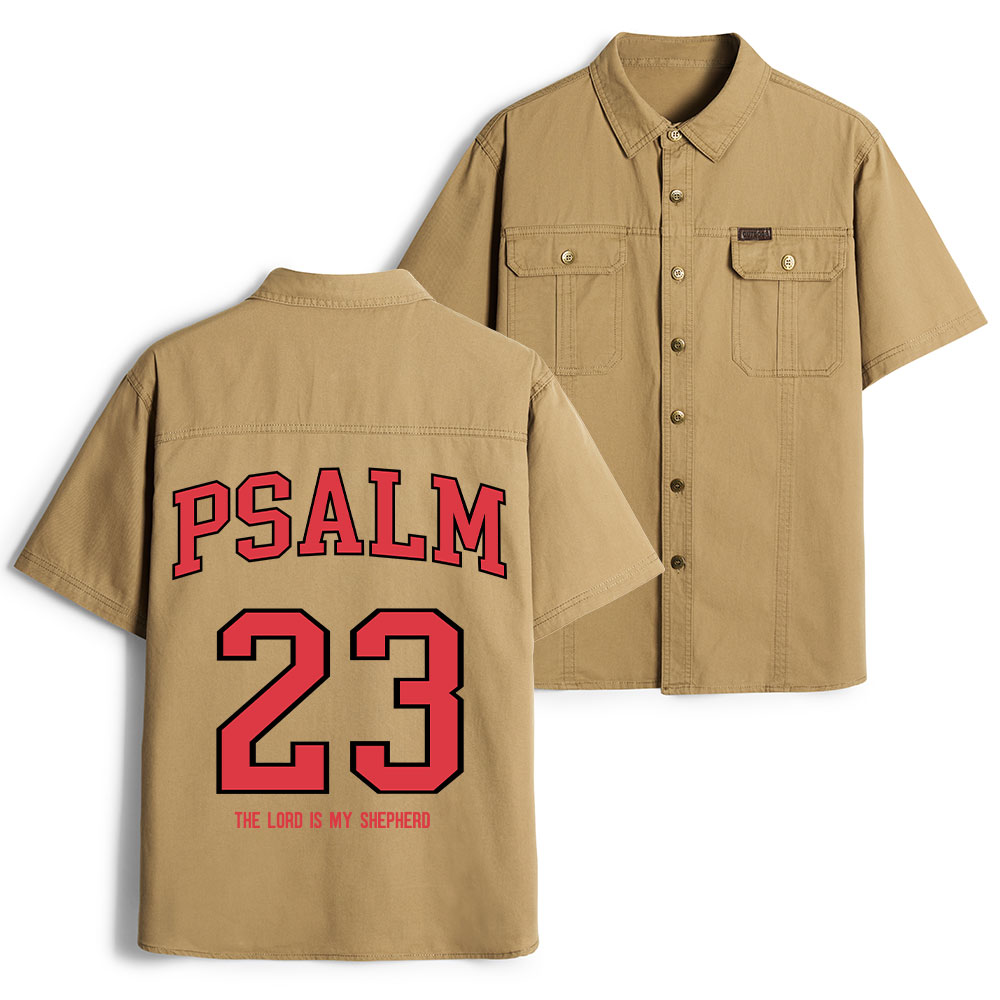 Psalm 23 Christian Work Shirt 
