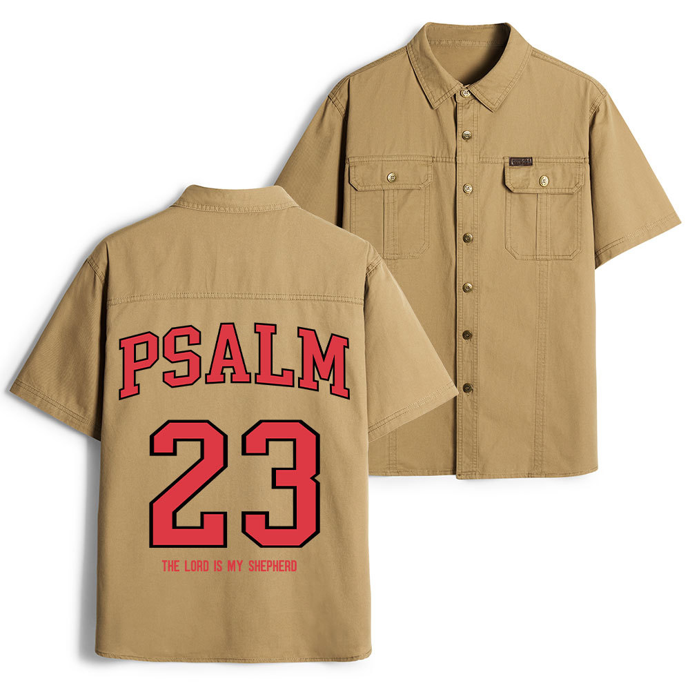 Psalm 23 Christian Work Shirt 