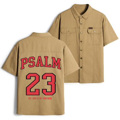 Psalm 23 Christian Work Shirt 