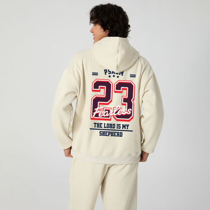 Psalm 23 Fearless Christian Fleece Hoodie Set