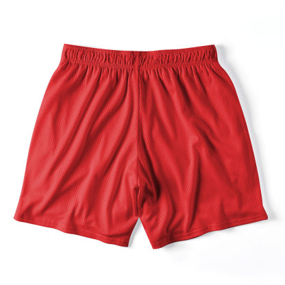 Psalm 23 Red Christian Mesh Shorts