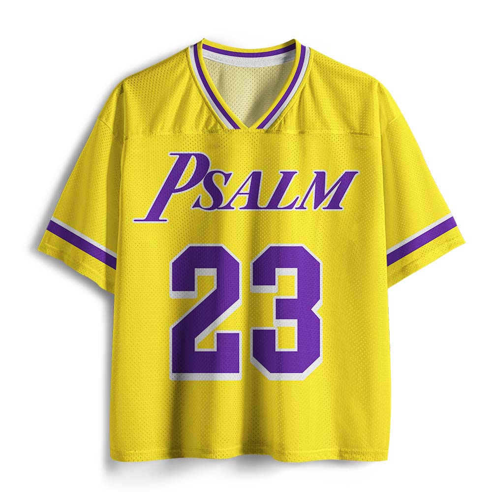 Psalm 23 The Lord Is My Shepherd Christian Mesh Jersey