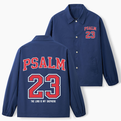 Psalm 23 The Lord Is My Shepherd Christian Coach Jacket