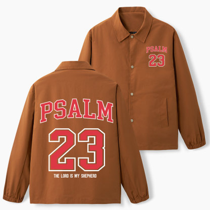 Psalm 23 The Lord Is My Shepherd Christian Coach Jacket