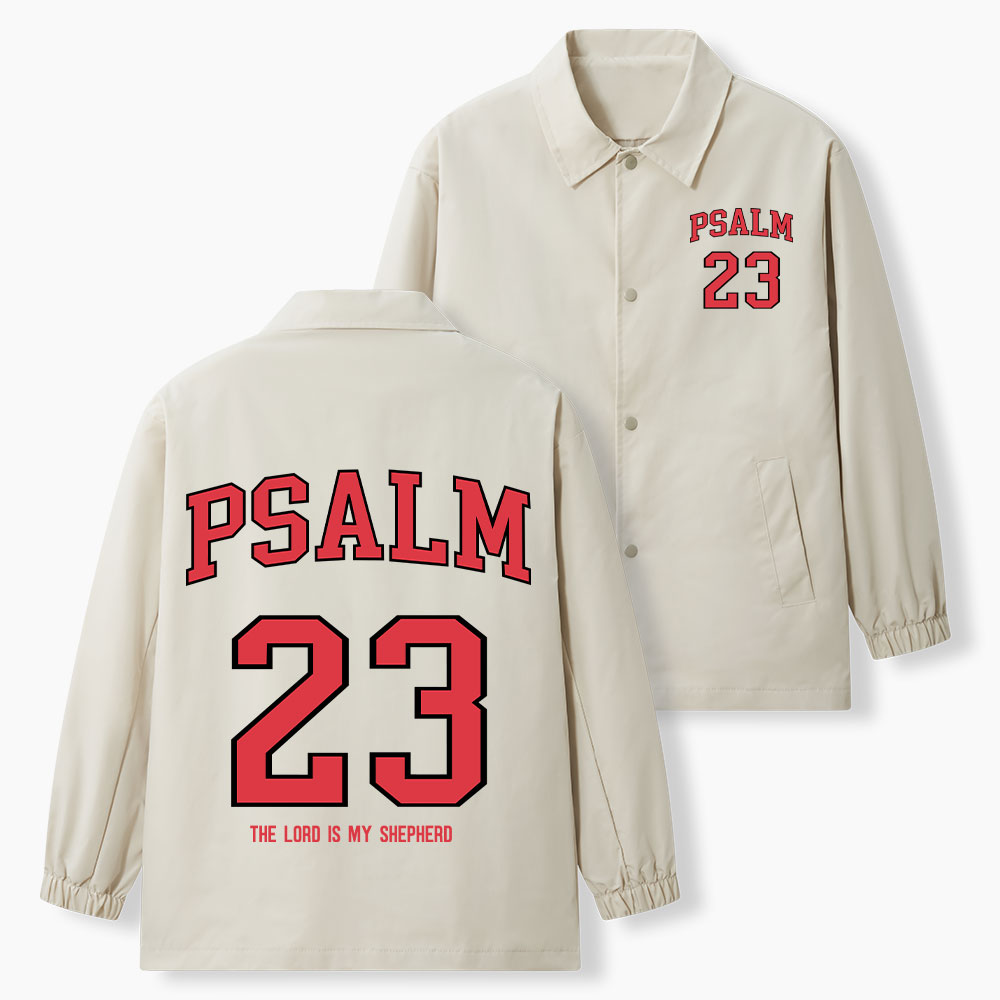 Psalm 23 The Lord Is My Shepherd Christian Coach Jacket