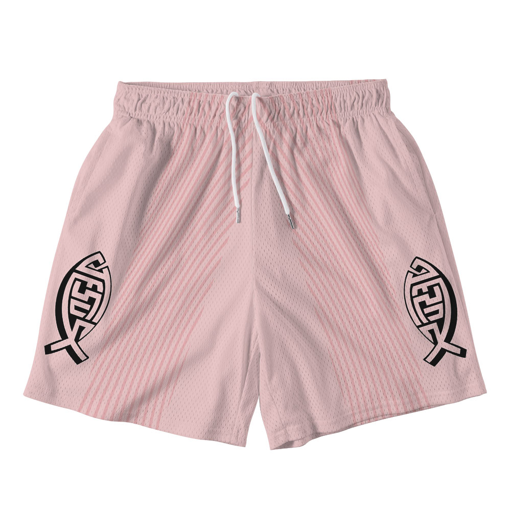 Psalm 46 Christian Mesh Shorts