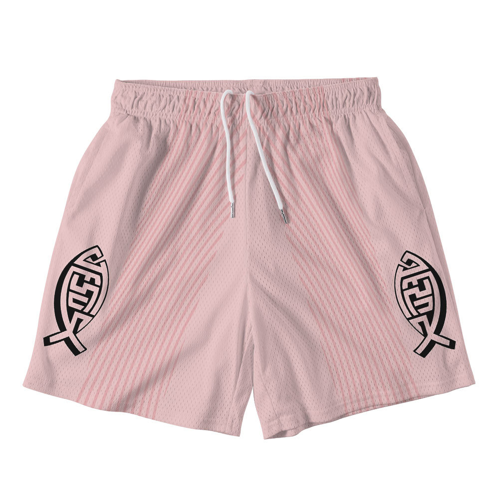 Psalm 46 Christian Mesh Shorts