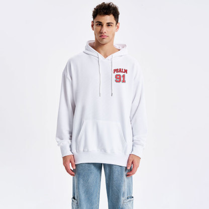 Psalm 91 He Is My Refuge And My Fortress Christian Classic Hoodie