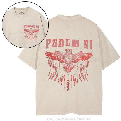 Psalm Christian Washed T-Shirt