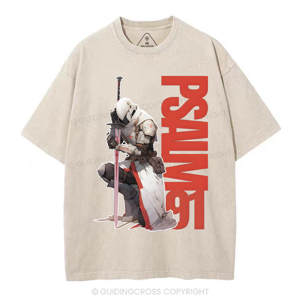 Psalm Christian Washed T-Shirt
