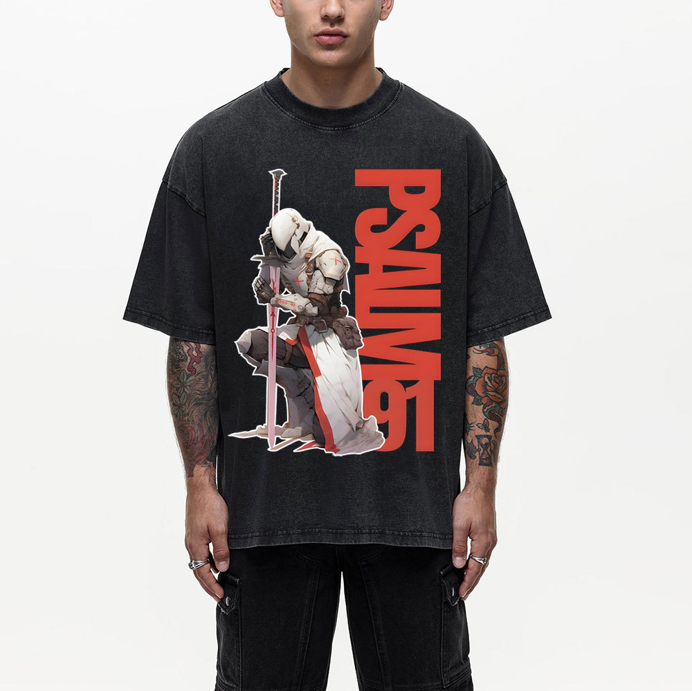 Psalm Christian Washed T-Shirt