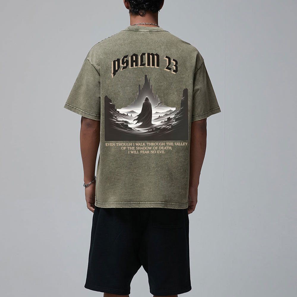 Psalm Christian Washed T-Shirt