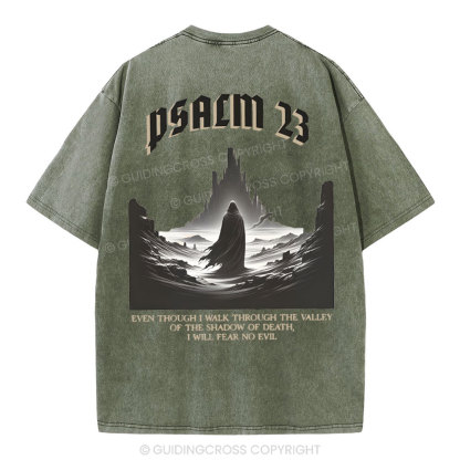 Psalm Christian Washed T-Shirt