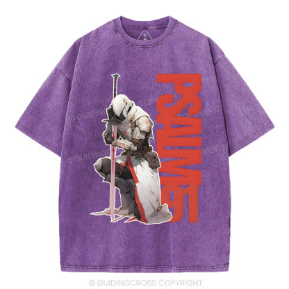 Psalm Christian Washed T-Shirt