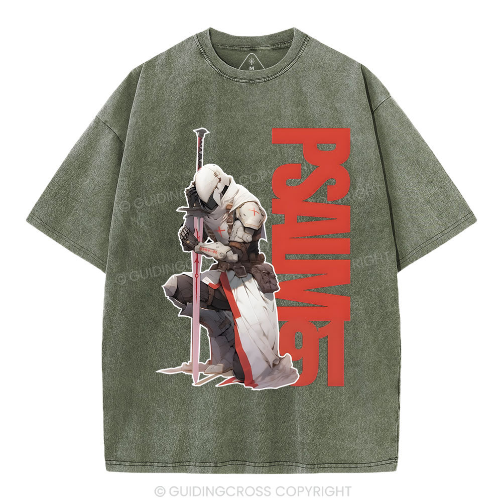 Psalm Christian Washed T-Shirt