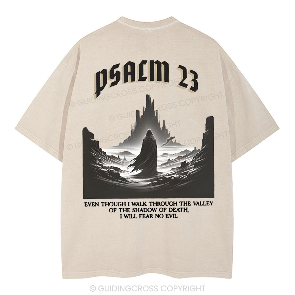 Psalm Christian Washed T-Shirt