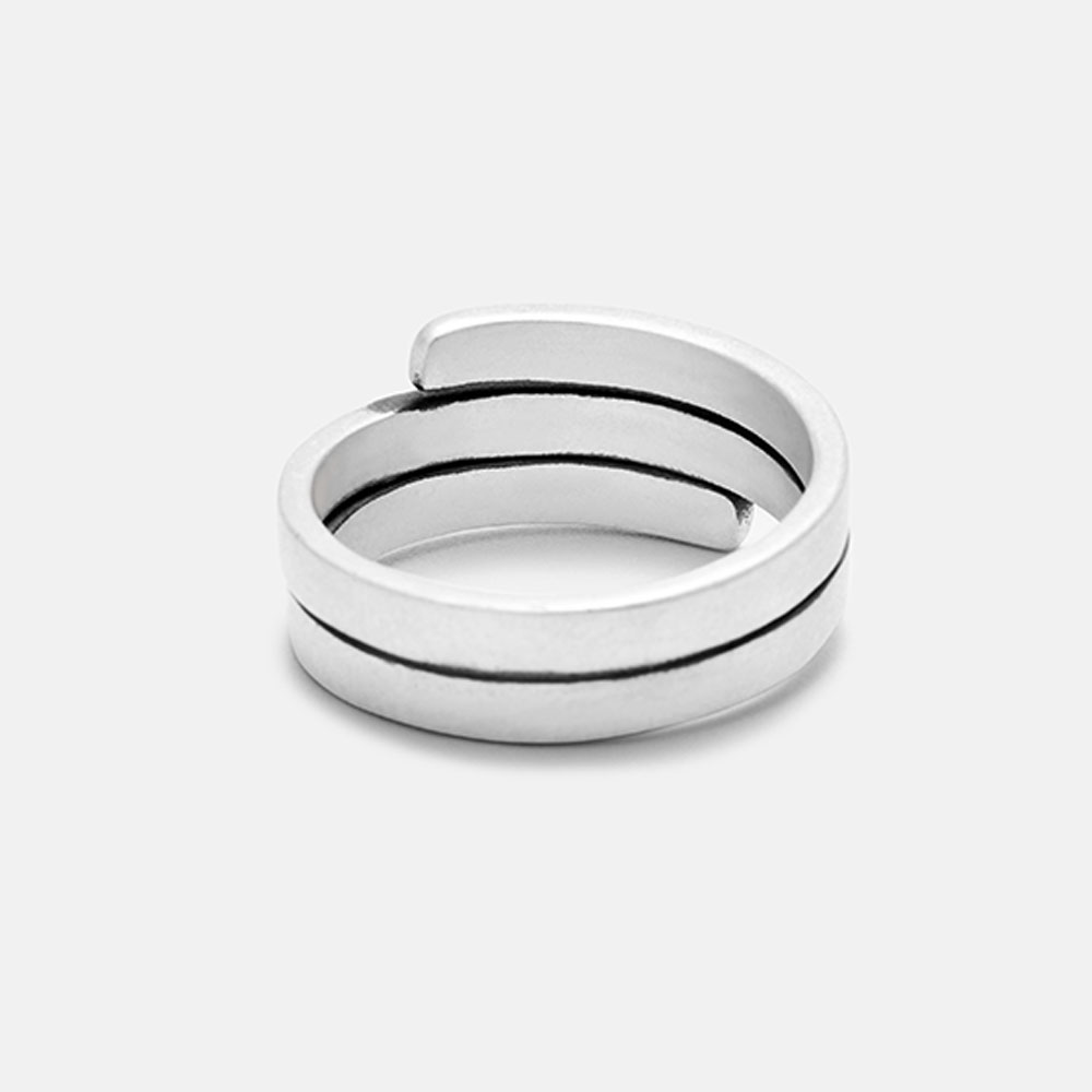 Psalms 91-11 Wrap Christian 925 Sterling Silver Ring