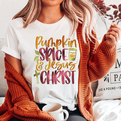 Pumpkin Spice Christian T-Shirt