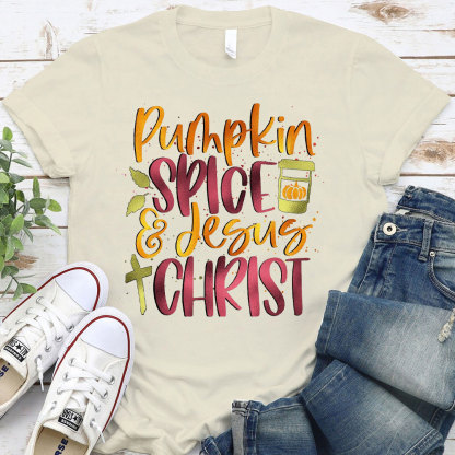 Pumpkin Spice Christian T-Shirt
