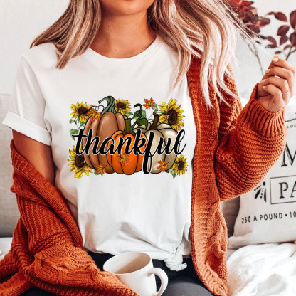 Pumpkin Thankful T-Shirt