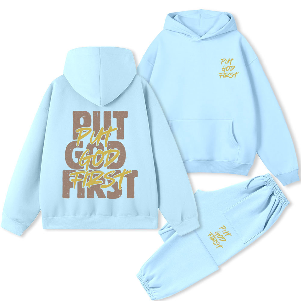 Sample Christian Fleece Hoodie Set Sale - GuidingCross