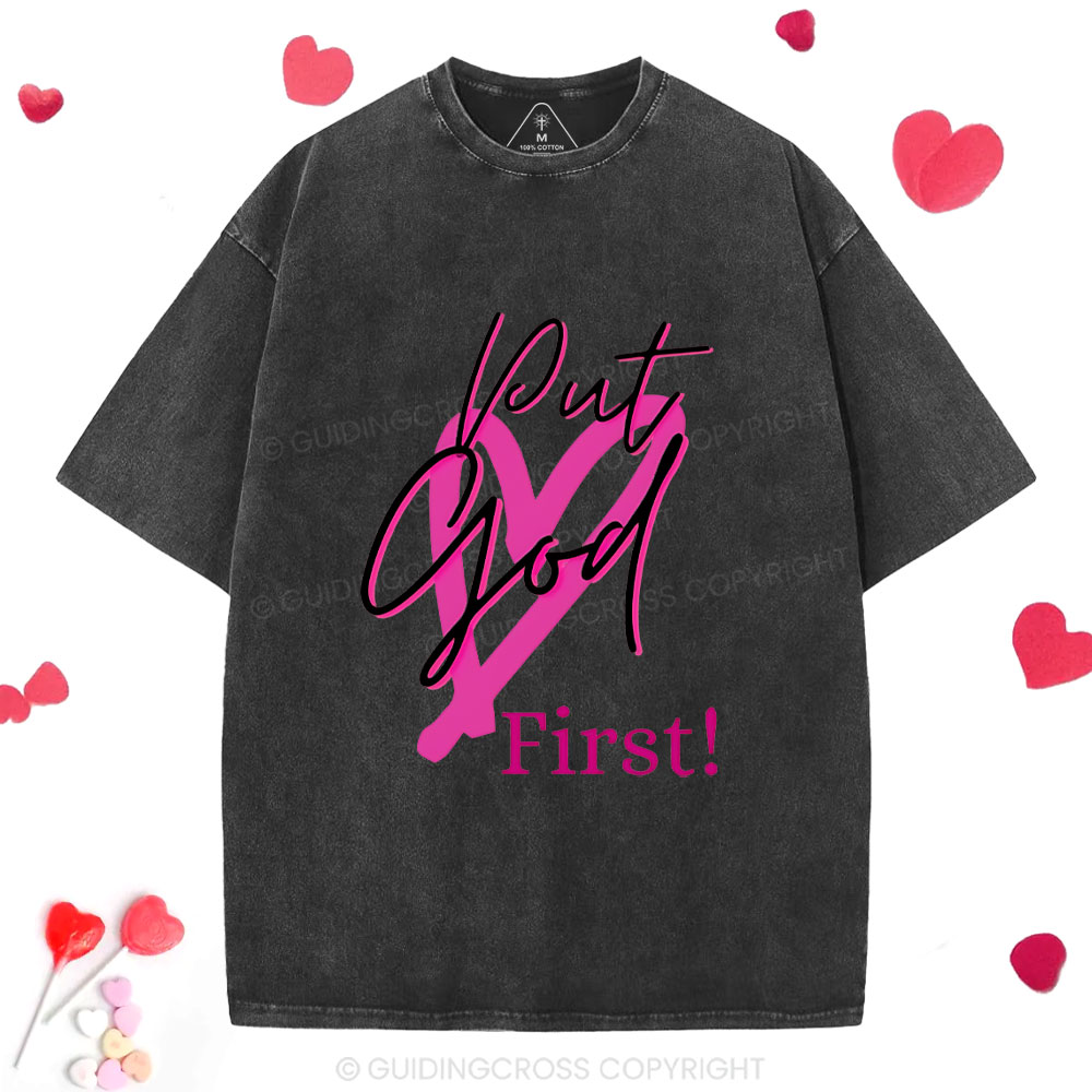 New-Sample Christian Washed T-Shirt Sale - GuidingCross