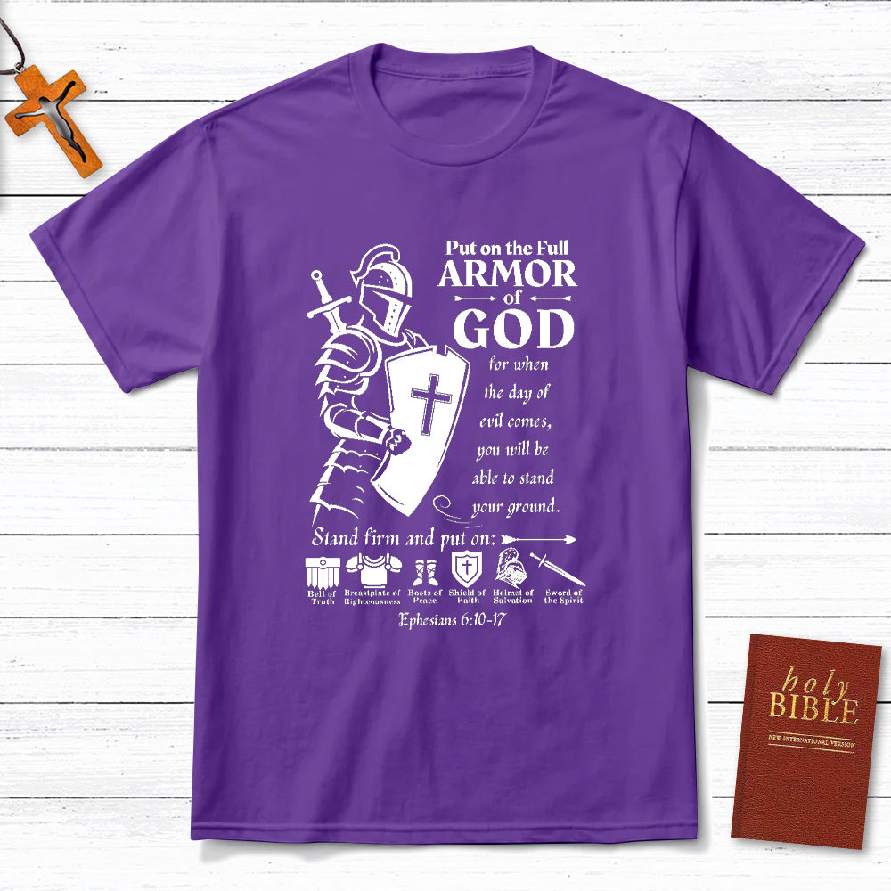 Put On The Army Of God Christian T-Shirt