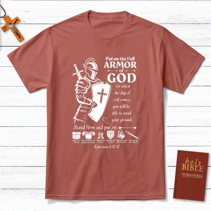 Put On The Army Of God Christian T-Shirt