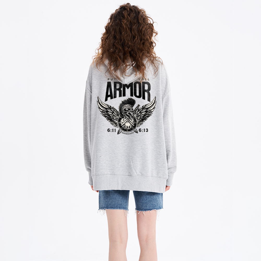 Put On The Full Armor Classic Christian Hoodie