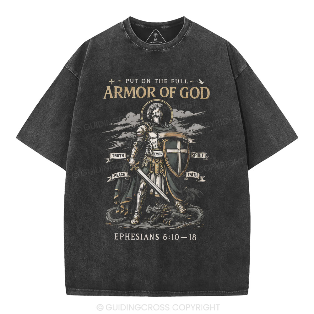 New-Sample Christian Washed T-Shirt Sale - GuidingCross