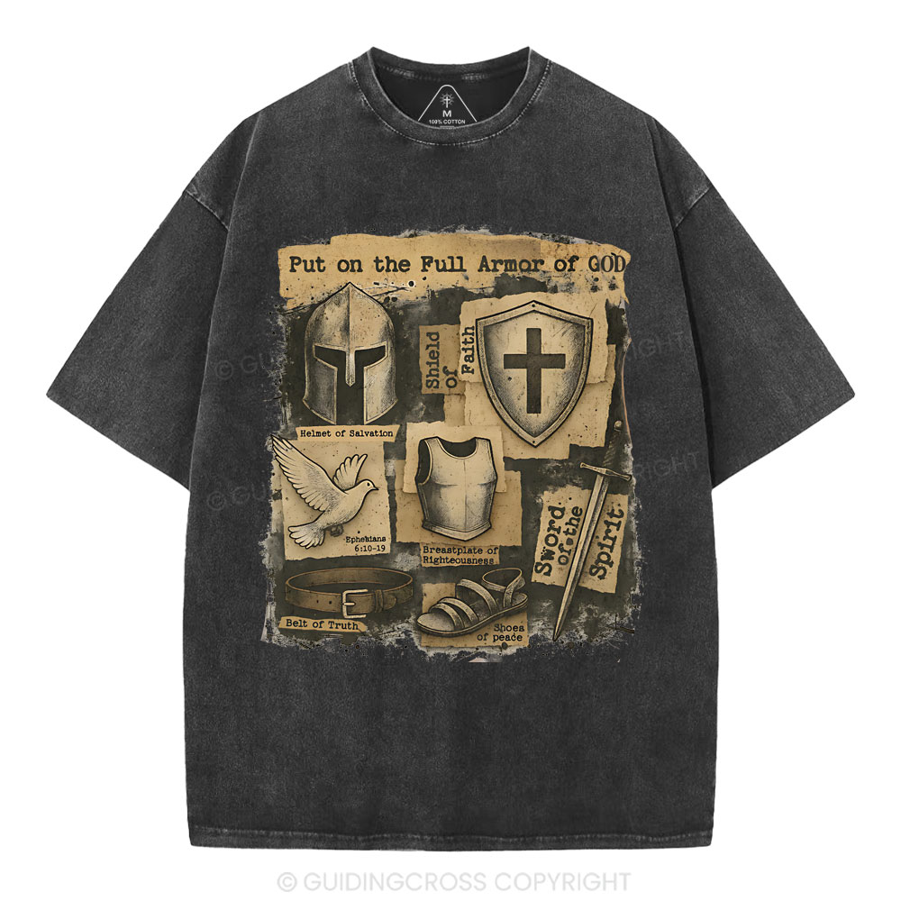 New-Sample Christian Washed T-Shirt Sale - GuidingCross