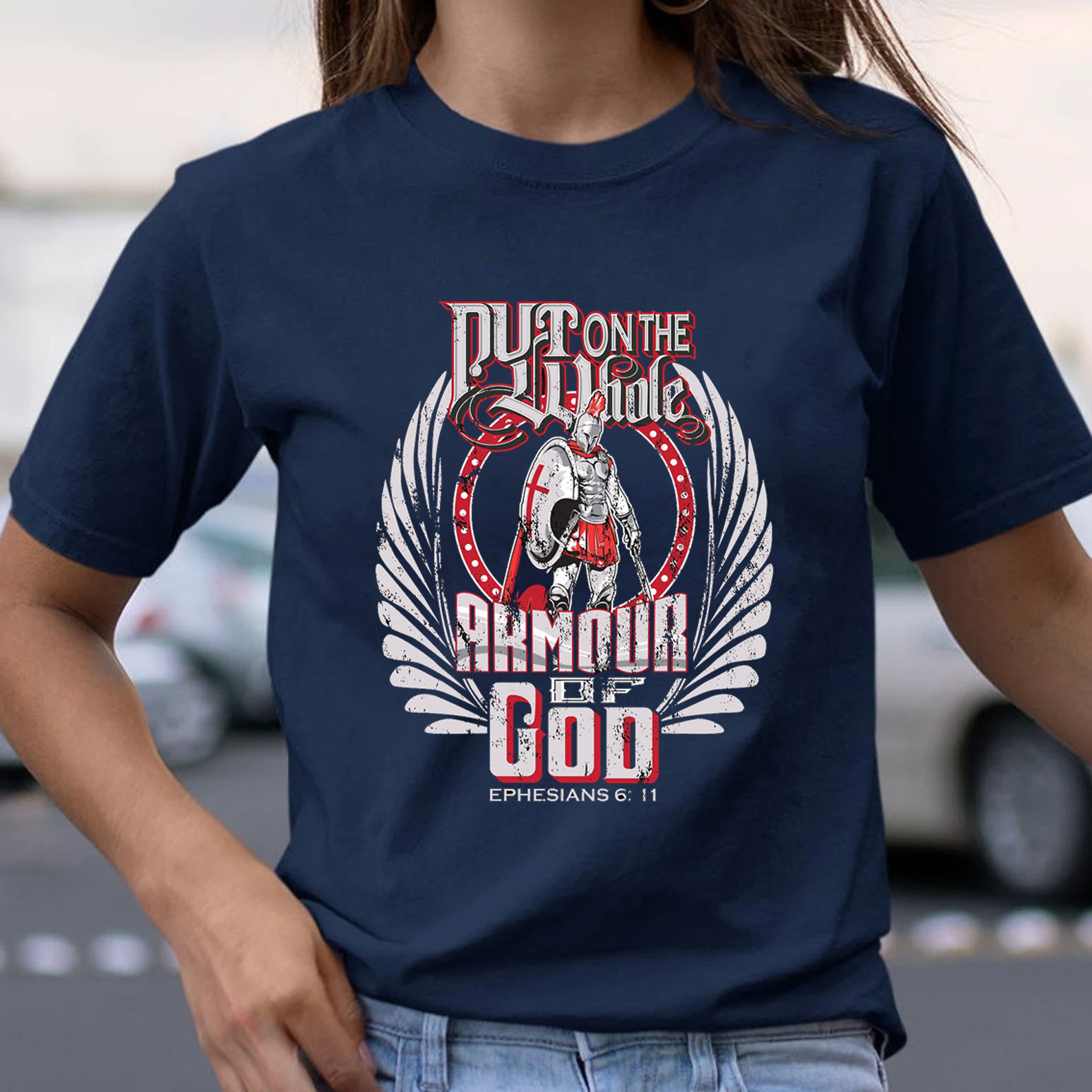 Put On The Whole Armour Of God Christian T-Shirt