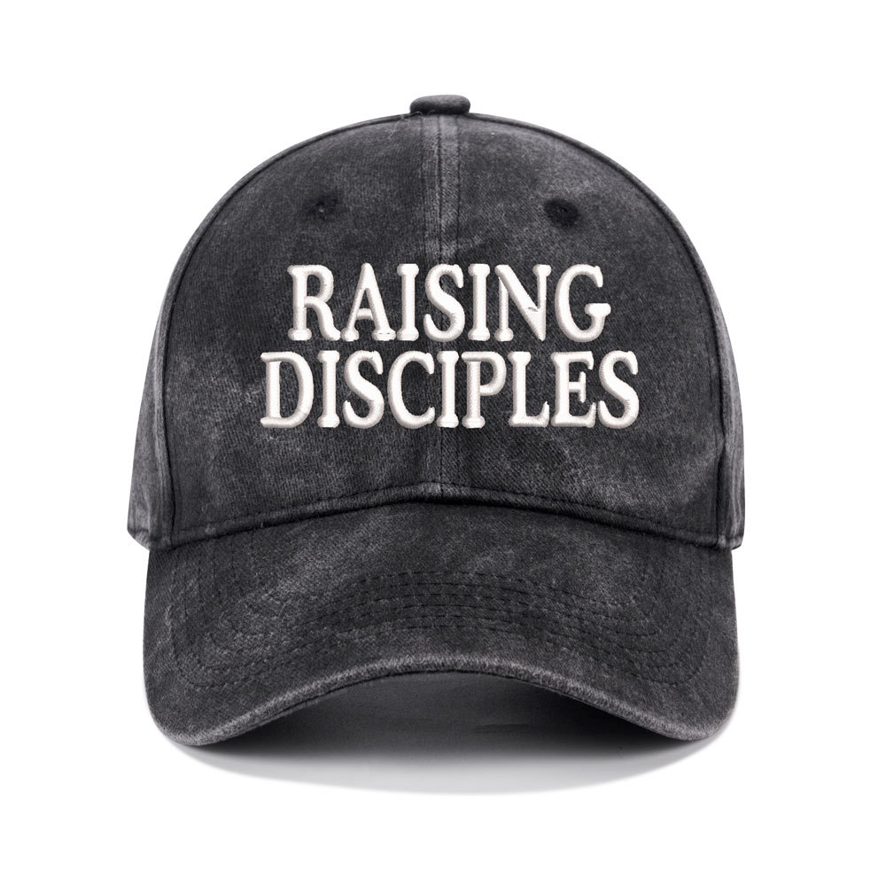 Raising Disciples Christian Washed Hat