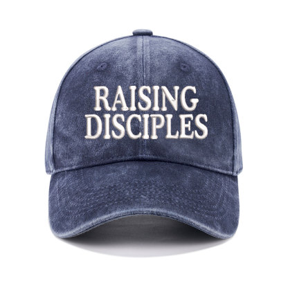 Raising Disciples Christian Washed Hat