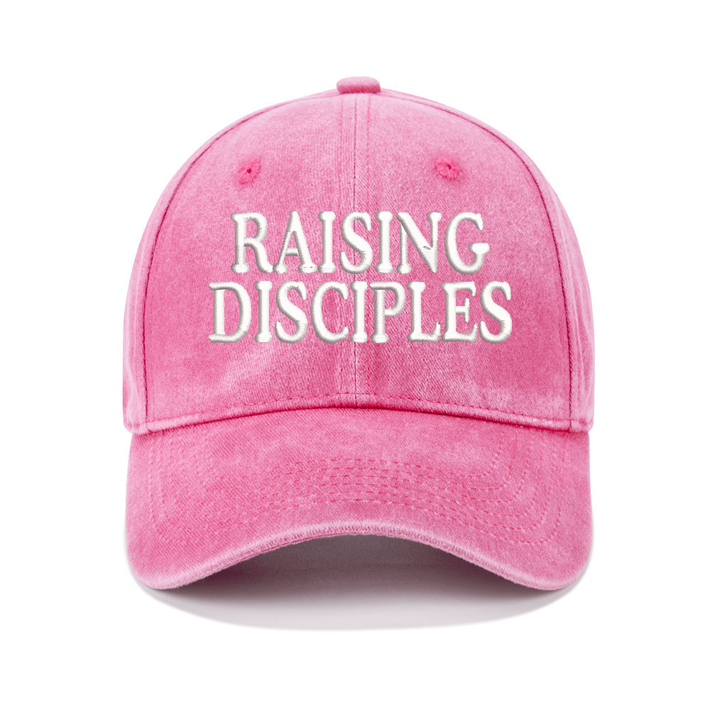 Raising Disciples Christian Washed Hat