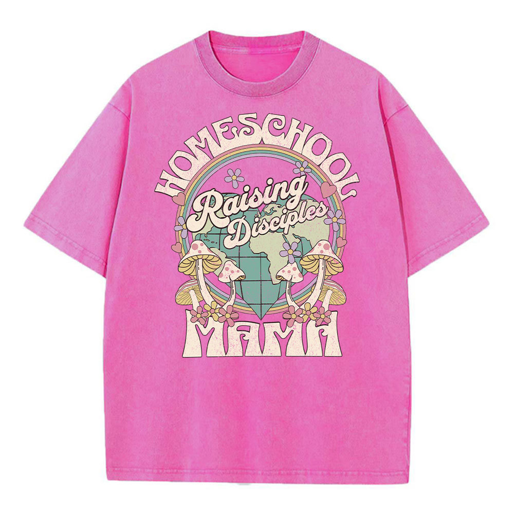 Raising Disciples Chrsitian Washed T-Shirt